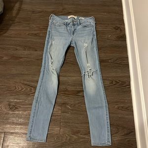 Ripped jeans Hollister